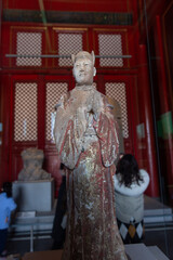 sculpture gallery of Palace of Compassion and Tranquility (Cining Gong), Forbidden City