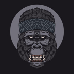 Creative and trendy animal vector illustration avatars, hand-drawn cartoon animal logos