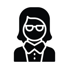 Manager Vector Icon which can easily modify or edit