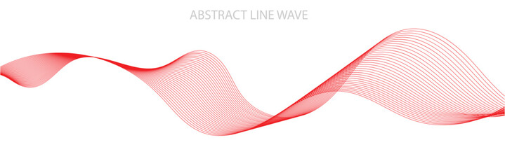 Abstract glowing Modern wave with Dynamic flowing lines. Futuristic technology and sound wave line. Digital frequency track equalizer with Stylized line art. Twisted curve lines and blend effect eps10