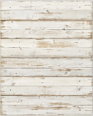 Whitewashed Rustic Wooden Planks Texture for Vintage Background Use
