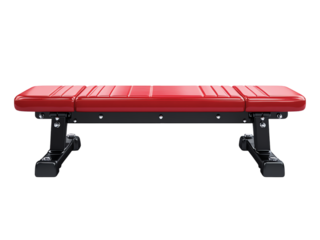 Gym Bench Press isolated on transparent or white background