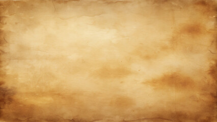 Obraz premium Aged Vintage Paper Texture with Burnt Edges for Antique Design Use