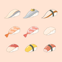 japanese sushi dish set 2
