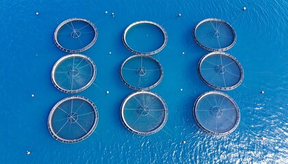 trout farming in cages,modern fish farm
