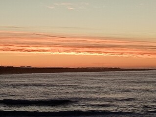 sunrise over the sea