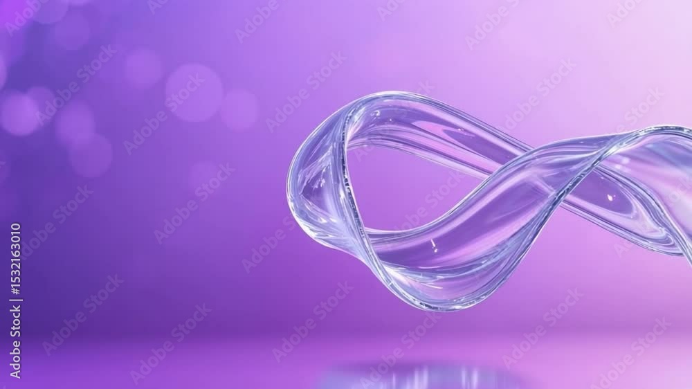 Poster fluid motion and elegance: a stunning display of flowing water, captured mid-air in a captivating vi