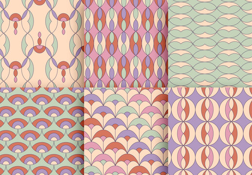 Modern Vintage Pattern Set