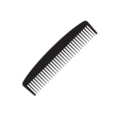 hair clipper comb flat icon vector