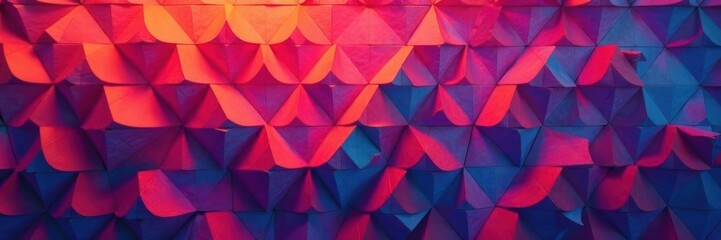 Intricate, overlapping geometric forms create a dynamic, seamless pattern , seamless, shapes