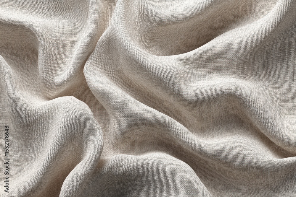 Aufkleber high-resolution linen texture background with smooth waves