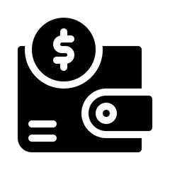 Money glyph icon
