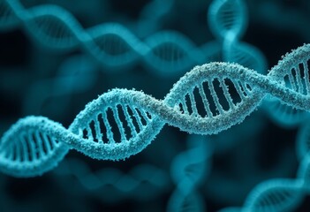 DNA Structure Art Scene