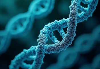 DNA Structure Art Scene