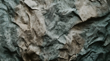 Fototapeta premium Rough brown tree bark and natural stone textures create an abstract, old wall pattern