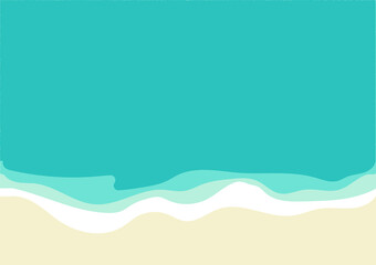 Coastal Serenity A tranquil coastal scene, where the soft sand meets the gentle lapping waves, creating a serene atmosphere of relaxation and natural beauty.