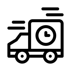 Delivery line icon