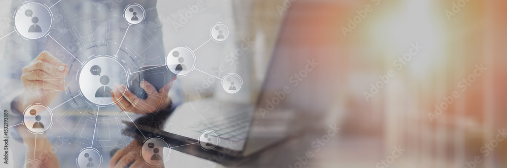 Aufkleber customer relationship management crm system for streamlining client communication and improving sale