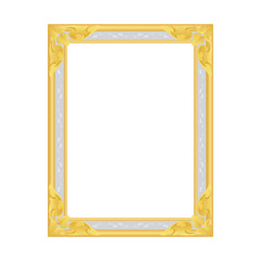 golden photo frame decoration ornament kbach Khmer
