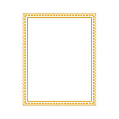 golden photo frame decoration ornament kbach Khmer