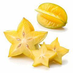 Fototapeta premium Starfruit (Carambola) PNG