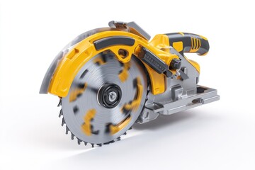 Yellow and gray circular saw (3)