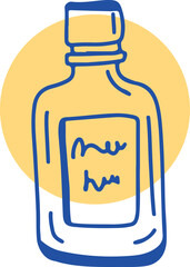 Restaurant alcoholic drink Line art	
