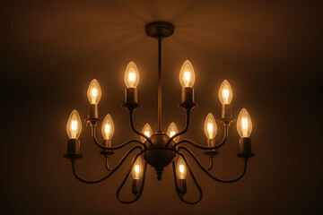 candles on a wall