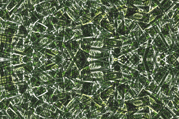 Abstract Dollar Bill Background for Design