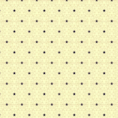 Flat design abstract arabesque pattern illustration