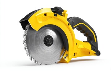 Fototapeta premium Yellow and black circular saw (1)