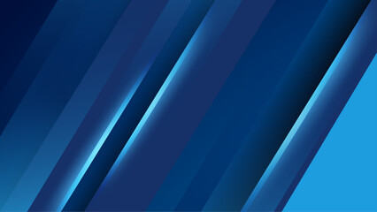 Abstract modern blue theme background design