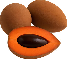 Mamey Sapote Without Background