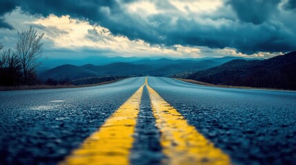 Virginia Road. Adventure on Skyline Drive with Beautiful Blue Ridge Views