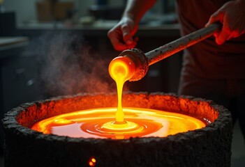 Industrial Casting Scene Screen