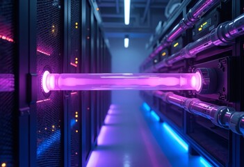 Technology Data Center Screen