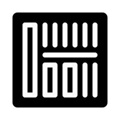 Barcode glyph icon