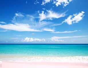 Fototapeta premium Tropical beach scene (1)