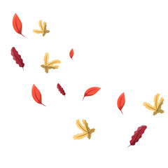 Fototapeta premium Autumn Leaves Falling