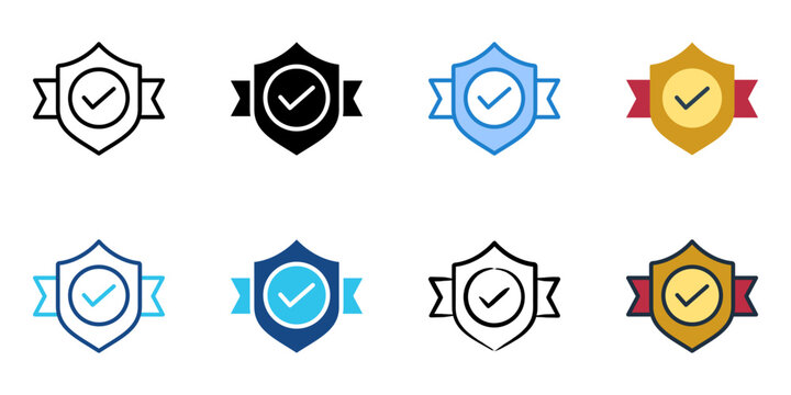 Strong reputation icon set multiple style collection 
