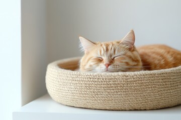 Cat in a Basket