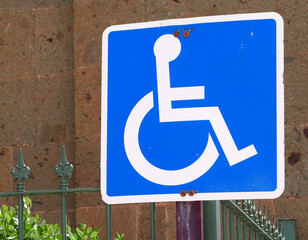 Behindertenparkplatz