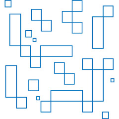 Tech Geometric Pattern