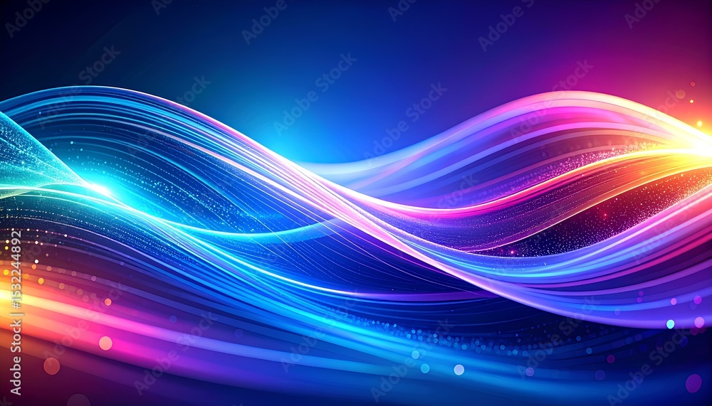 Poster energy fractal realms abstraction