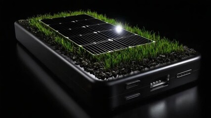 Explore the features of an ecological PowerBank that utilizes solar technology and sustainable materials. Learn how this design promotes green energy usage while enhancing convenience
