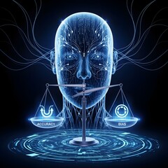 AI ethics: accuracy vs bias, artificial intelligence balance, machine learning integrity