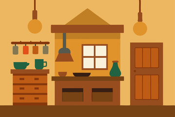 Cozy Kitchen Design Rustic Charm and Functional Space
