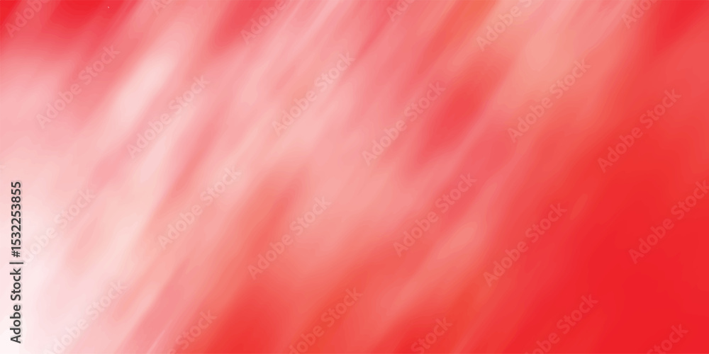 Poster abstract red and pink gradient background with blurred brushstrokes evoking a sense of dynamism, sof
