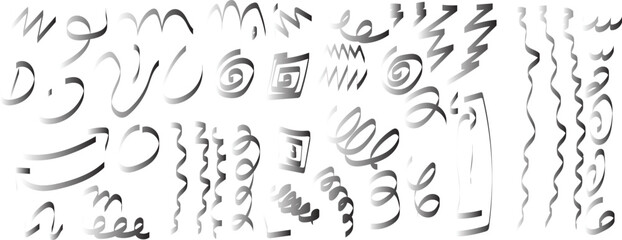 Obraz premium Adobe Illustrator Artwork,Set Christmas icons, New Year holidays icon big set in flat style collection