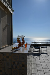 Cafe on the hill.